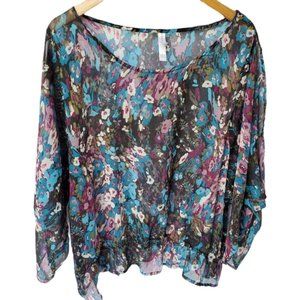 Warehouse One Cold Shoulder Blouse Size XXXL